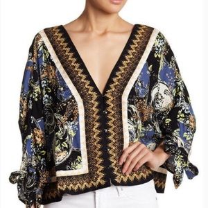 Free People Catch Me If You Can 3/4 Length Sleeve